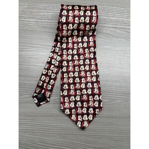 Vintage Walt Disney World Mickey Mouse Tie 90s 100% Silk